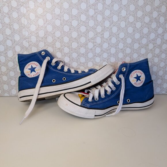 Converse Chuck Taylor All Star High Top Sneakers Multicolor Men 7.5 Women 9.5 - Picture 5 of 12